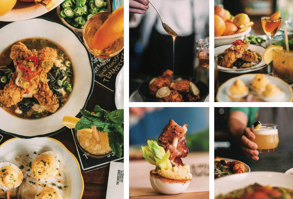 Dishes and cocktails from Cork to Fork kitchens