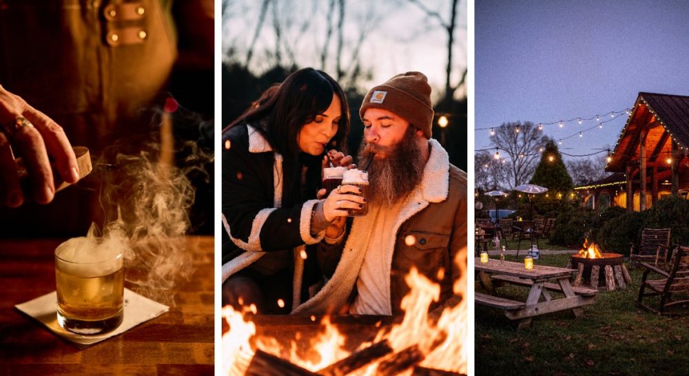 Firepit gatherings and winter cocktails on Fireside Tennessee