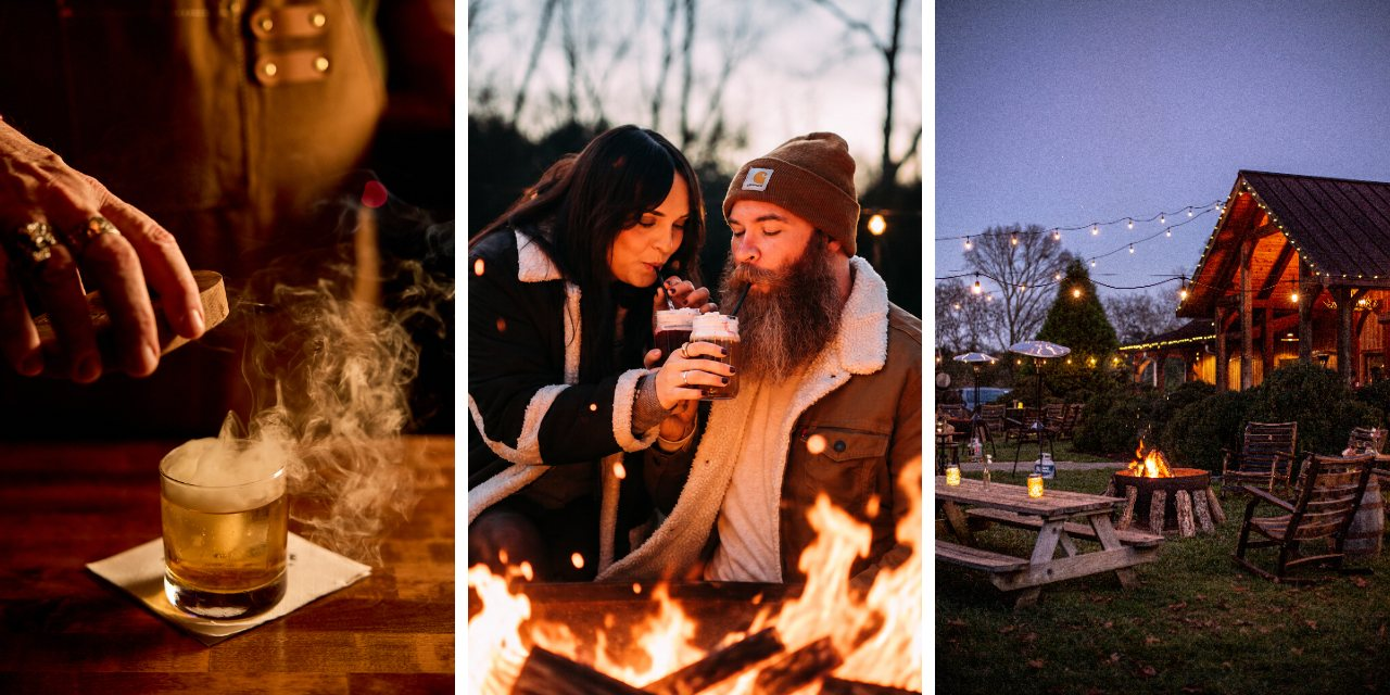 Firepit gatherings and winter cocktails on Fireside Tennessee