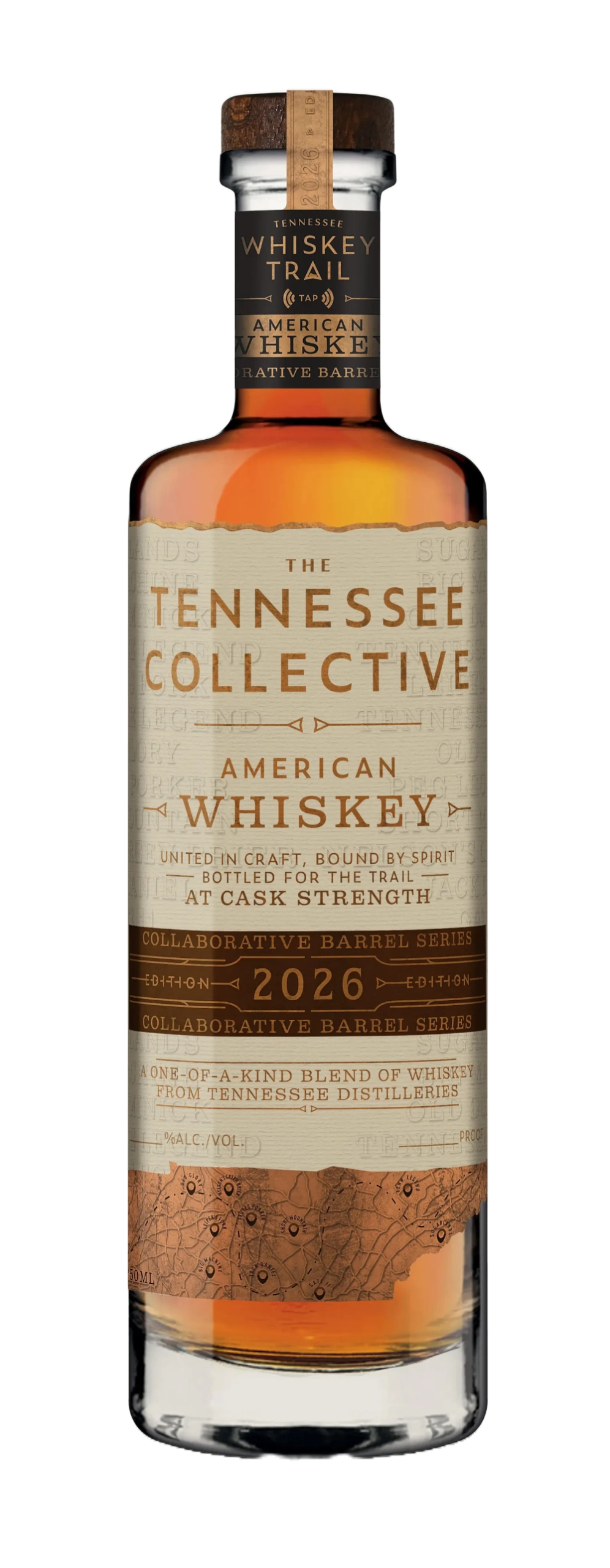 TN Whiskey Trail Collective 2026 Map